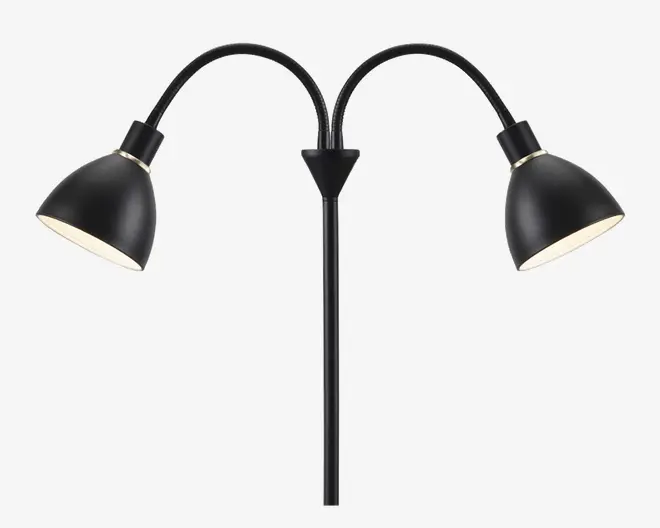 Gulvlampe Ray Dobbelt H.155 cm