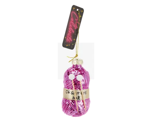 Ornament garn ass H.9 cm