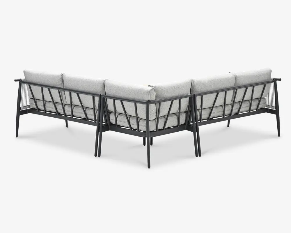 Hjørnesofa med bord