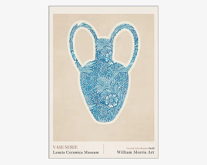 Plakat Vase Serie No.3 - William Morris
