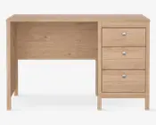 Skrivebord Madrid lys eg kunstfiner