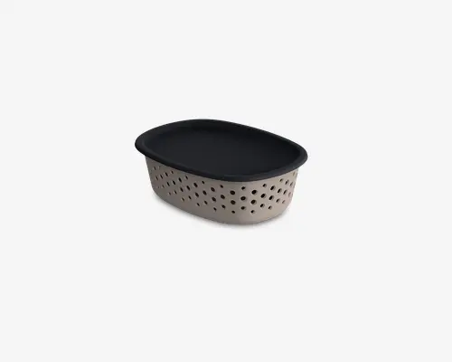 Kurv basket taupe 0,8 L