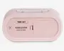 Vækkeur silikone pink H.7 cm 