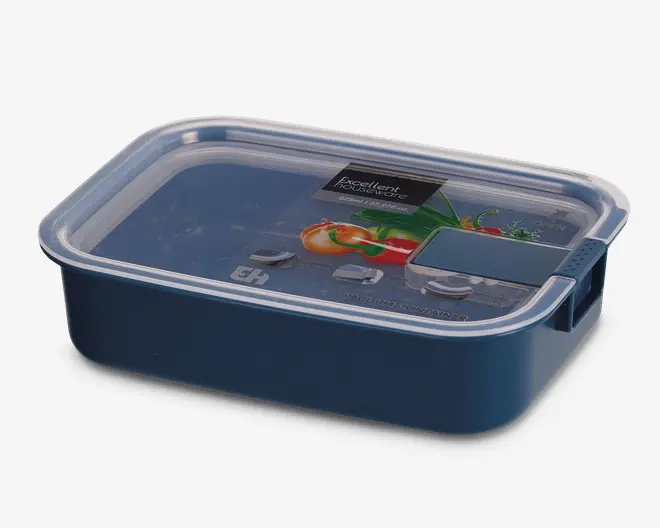 Madopbevaringsboks plast ass 825 ml