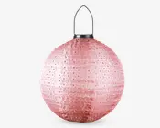 Solar rispapirlampe pink Ø.30 cm 