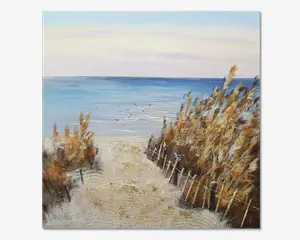 Maleri siv 80x80 cm