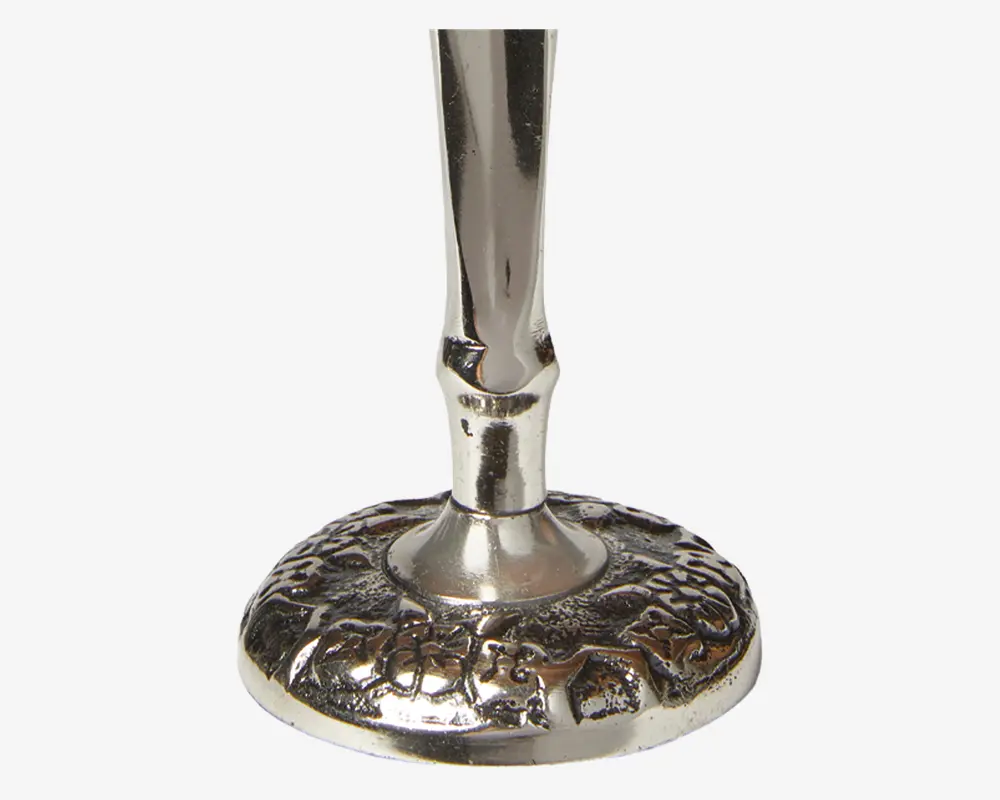 Lysestage Barok Antik H.17cm