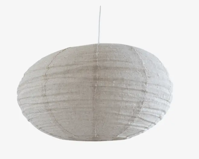 Loftlampe hør natur Ø.52 cm 