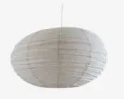 Loftlampe hør natur Ø.52 cm 