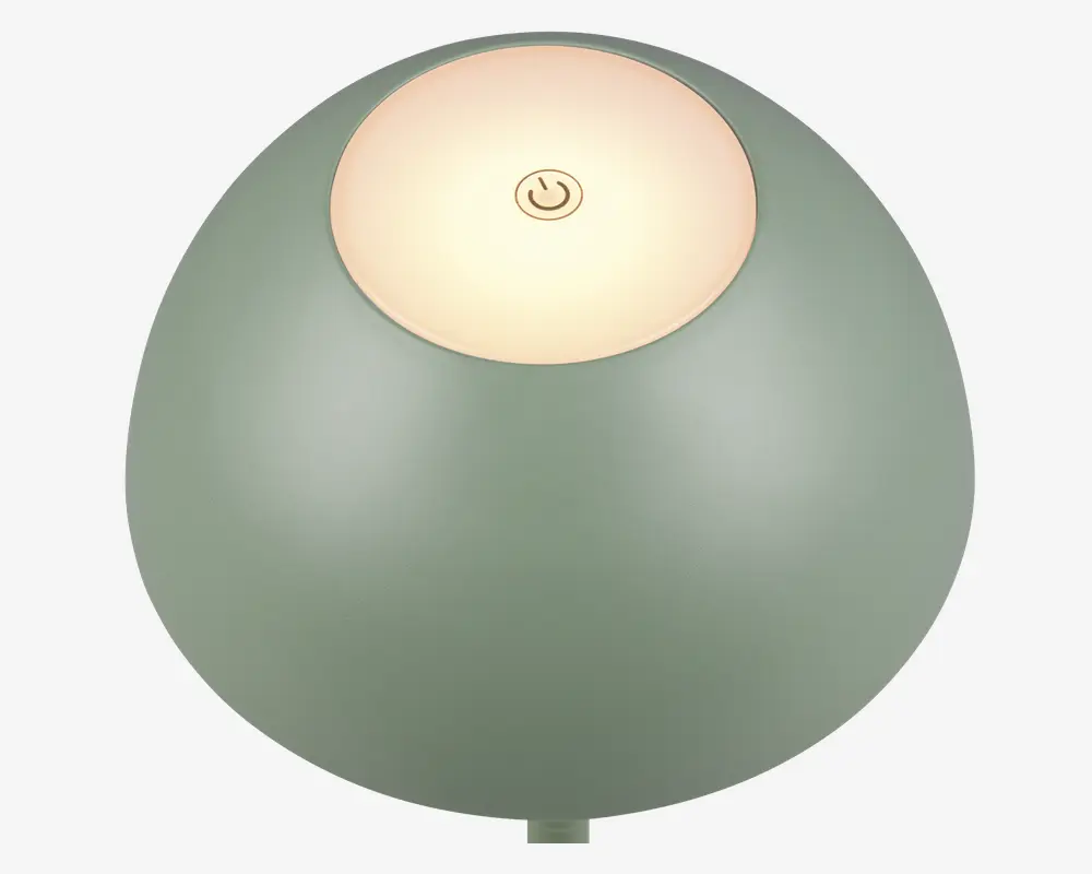 Bordlampe Ricardo pistacie grøn H.30 cm 