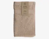 Håndklæde 30x50 cm Sandfarvet