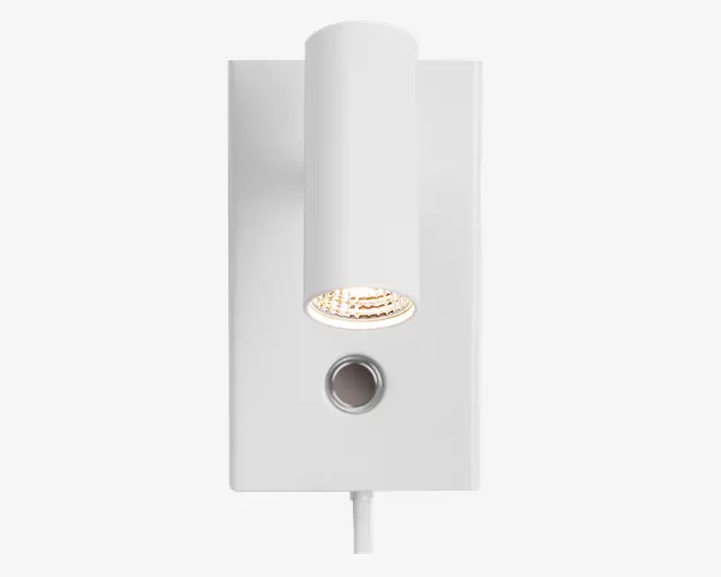 Væglampe Omari Hvid