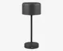 Bordlampe Jeff mat sort H.30 cm 