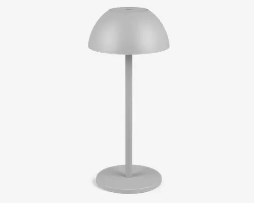 Bordlampe Ricardo grå H.30 cm