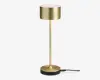 Bordlampe Bistro LED børstet messing H.26,2 cm 