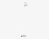 Gulvlampe Blake mat hvid H.125 cm 
