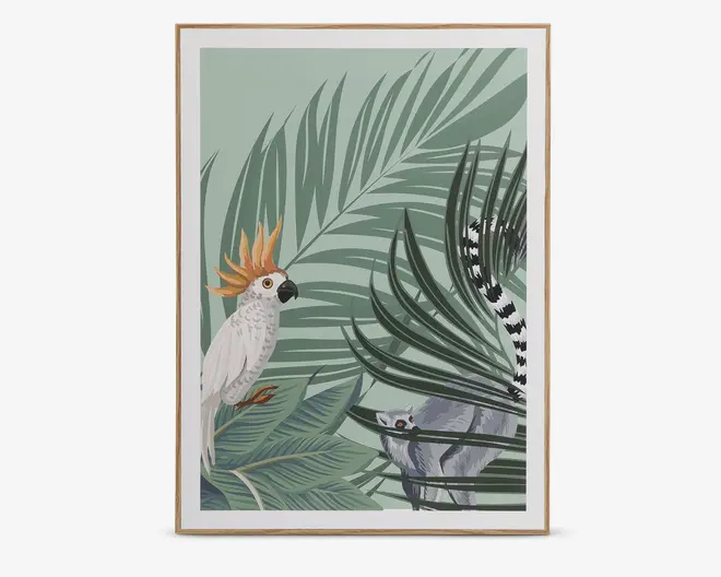 Billede natur mdf ass 38x28 cm