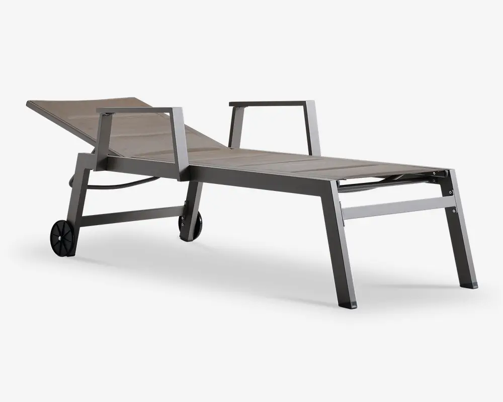 Solvogn m/hjul champagne