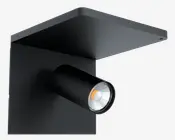 Væglampe Ciglie Sort