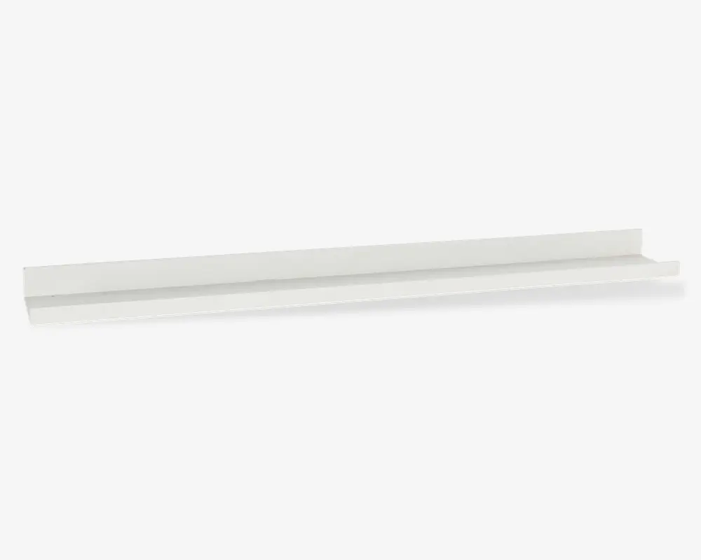 Væghylde hvid L.76,5 cm 