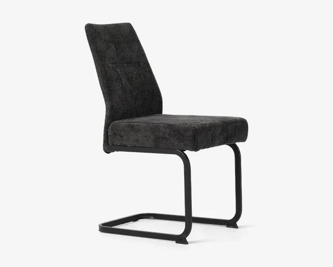 Spisestuestol med fantastisk siddekomfort sort