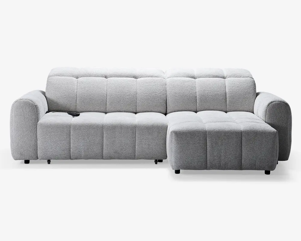 Sofa med chaiselong højre relaxfunktion