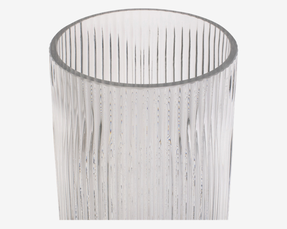 Vase Cylinder Allure grå