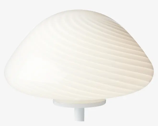 Bordlampe Mini Mus opal H.17 cm