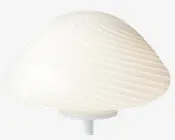 Bordlampe Mini Mus opal H.17 cm 