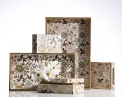 Bakke blomst medium L.36x20x5 cm 