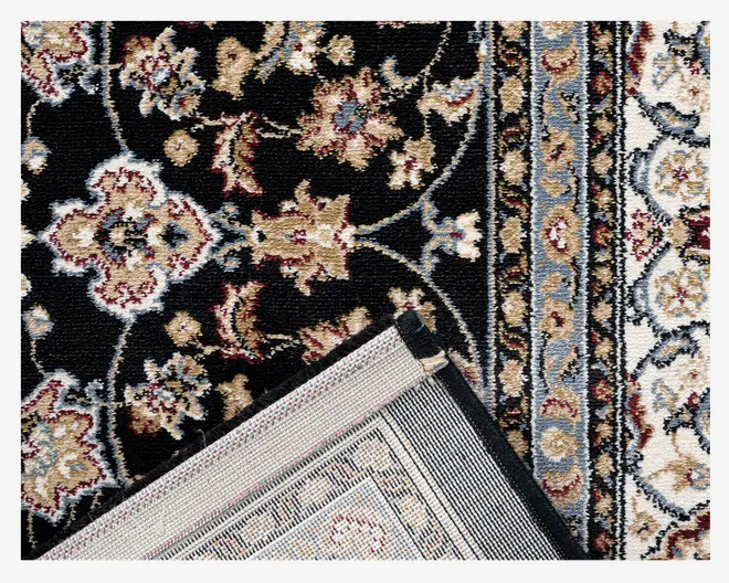 Tæppe Leonardo sort 160x230 cm 