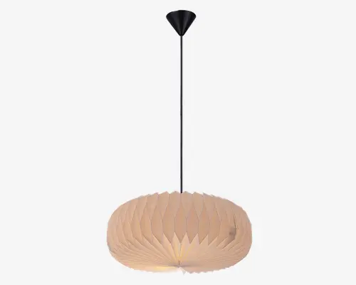 Lampeskærm Belloy hvid Ø.45 cm
