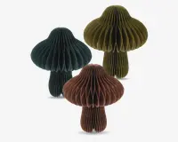 Papir Honeycomb svamp ass. Ø.8 cm