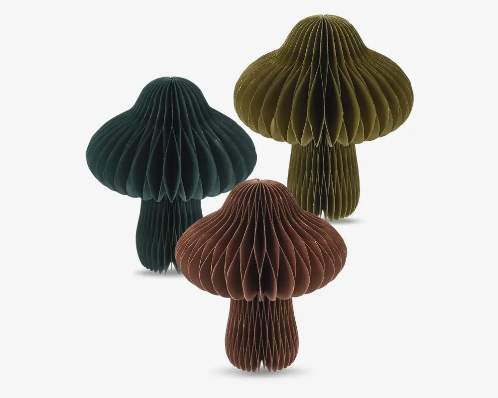 Papir Honeycomb svamp ass. Ø.8 cm