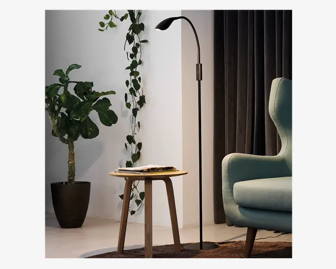 Gulvlampe Mamba med lysdæmper H.150 cm