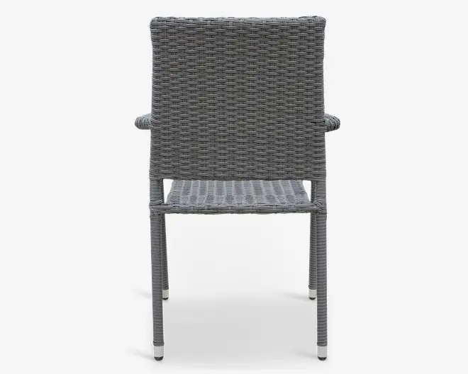 Havestol grå mix polyrattan