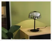 Bordlampe Solo 2 Sort/Grå H.41,5 cm