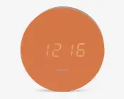 Vækkeur Spry orange Ø.9 x D.4,3 cm