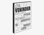 Klods Veninder 15x21 cm