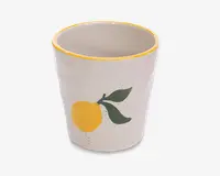 Krus citron 200ml H.8xØ.8 cm