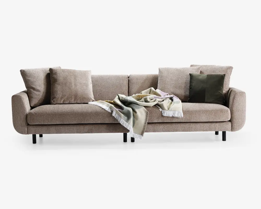 Sofa 3,5 pers. Lazy taupe 