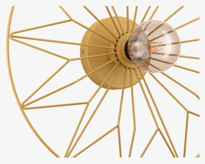 Væglampe Castanuelo Guld Ø.42,5cm