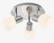 Loftspot Rondel Tiara Krom/Hvid Ø.22cm