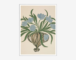 Plakat Blue Tulips 