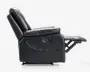 Hvilestol med recliner sort