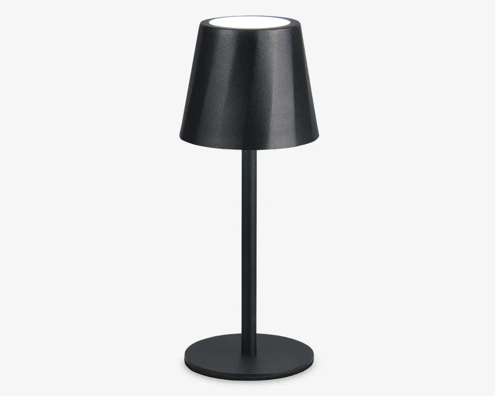 Bordlampe Diaz mat sort H.21 cm 