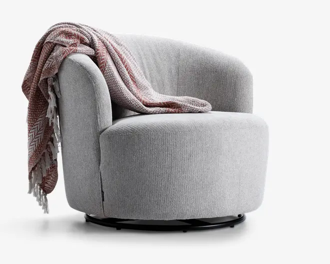 Lænestol med drejefunktion