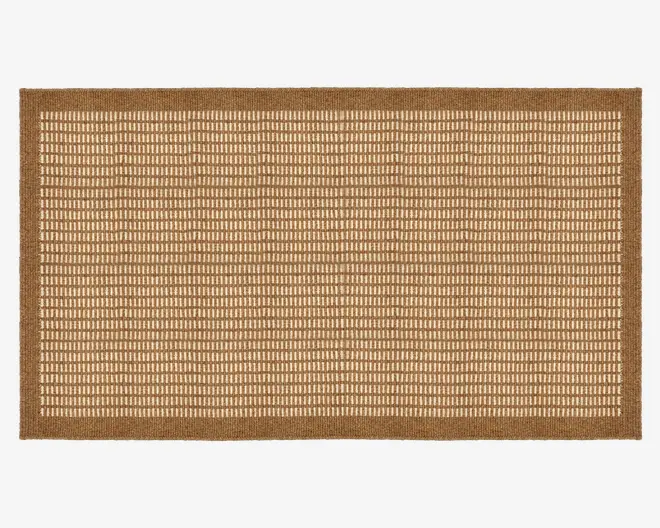 Tæppe Luxor dark-beige/hvid 140x200 cm