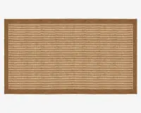 Tæppe Luxor dark-beige/hvid 140x200 cm