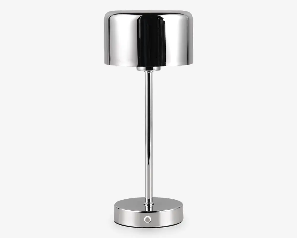 Bordlampe Jeff krom H.30 cm 